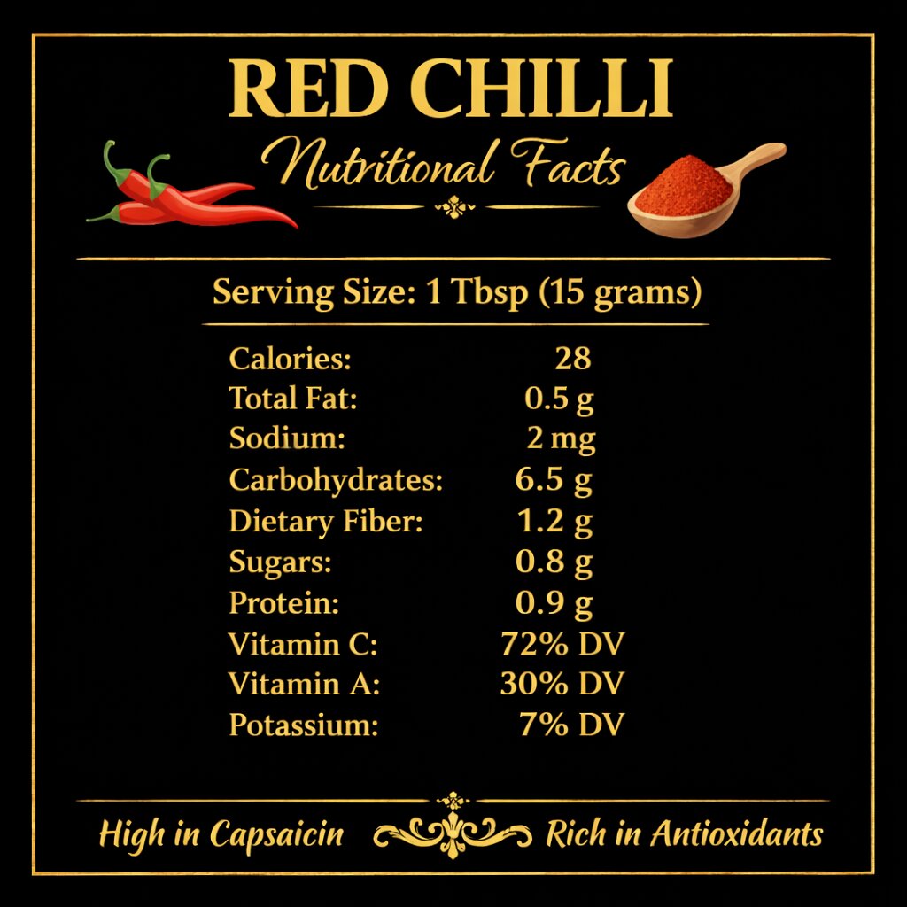 Prakritiveda Teza Red Chilli With Stem (50gm)