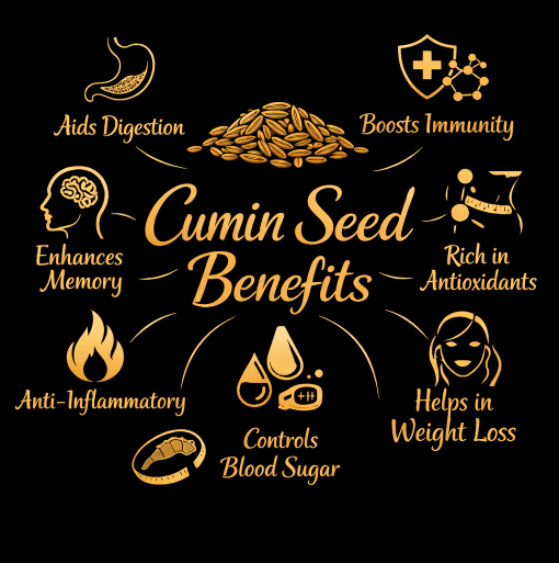 Prakritiveda Whole Cumin Seeds | Jeera Whole 100gm - 100% Natural