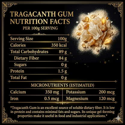 PrakritiVeda  | Unpolish | Gond Katira | 100gm | 100% Natural, No Preservatives Dried Gum