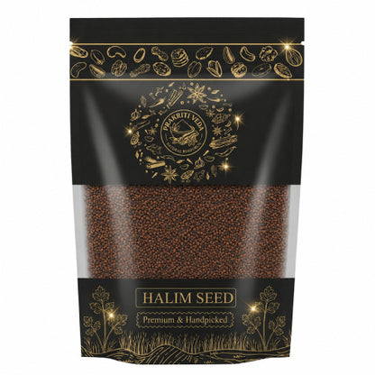 Prakritiveda Halim Seeds 200gm | Natural Color | Aliv Seeds | Aliv Beej